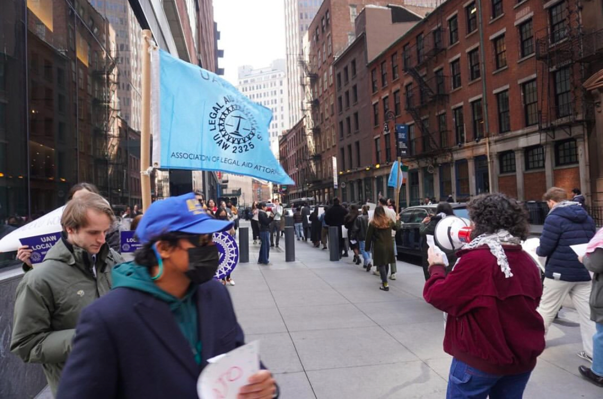 NYC May Day: ALAA Five Borough Picket
