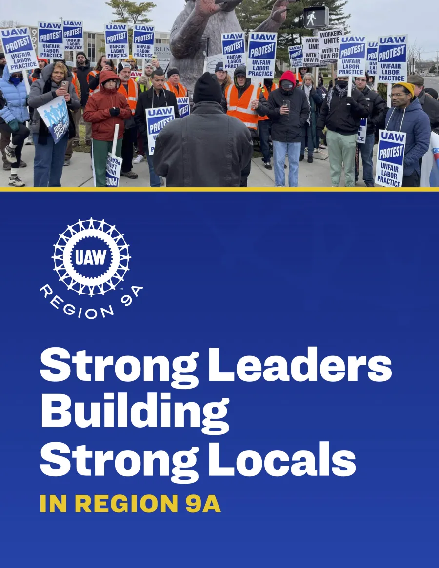 Strong Leaders Building Strong Locals in Region 9A