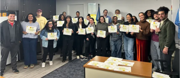 Second cohort of LSAT class graduation