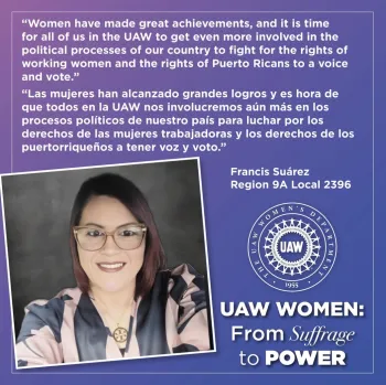 Testimonial from Frances Suarez for 2025 Women's History Month