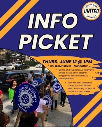 ALAA Picket 06.12.25