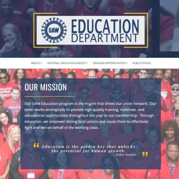 UAW Education Department